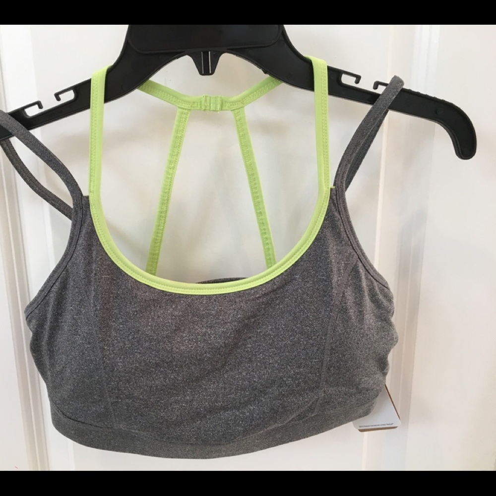 NWT Redbox Sports Bra, Strappy Gray Size Small